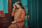 Rusty Brown - Moksh by Aayra - Khaddar Unstitched Collection