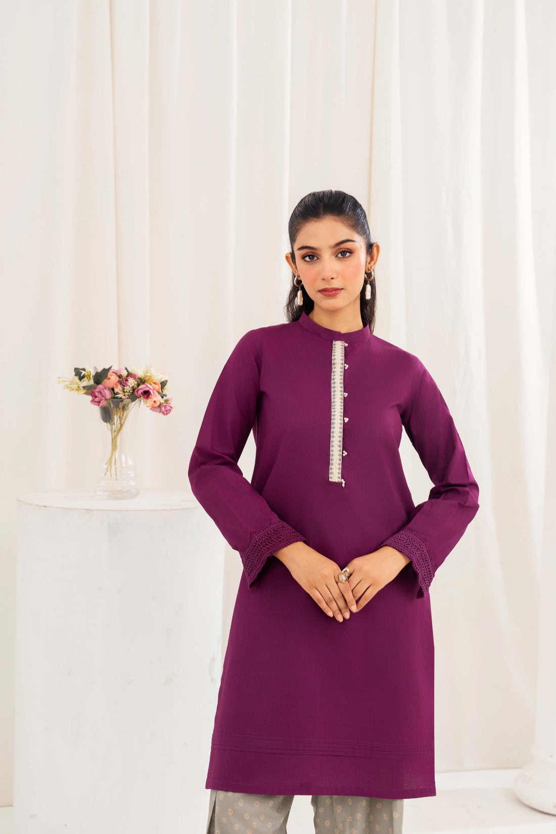 AY663- Plum Mist 2Pc Lawn