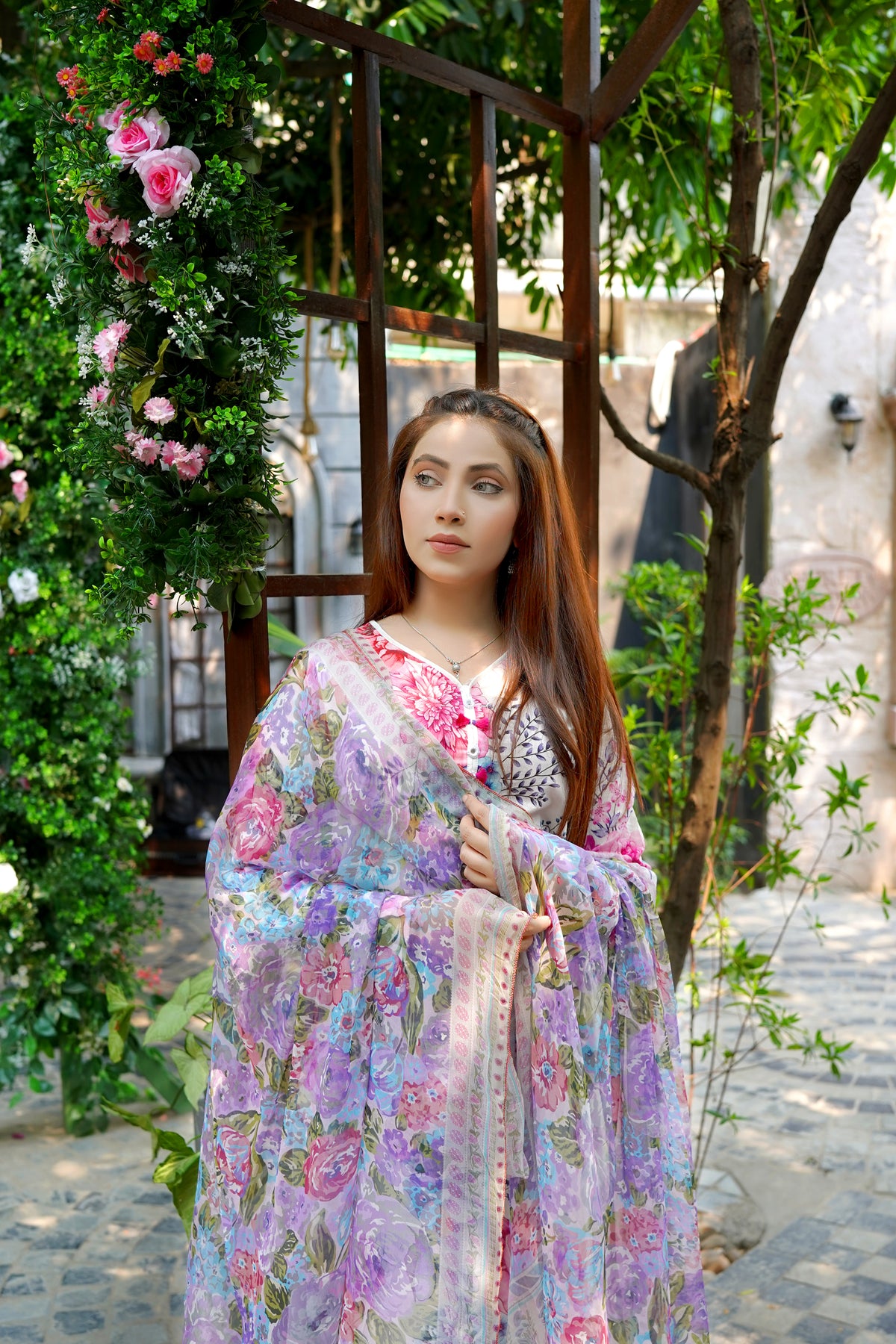 3 Piece - Printed Lawn Suit