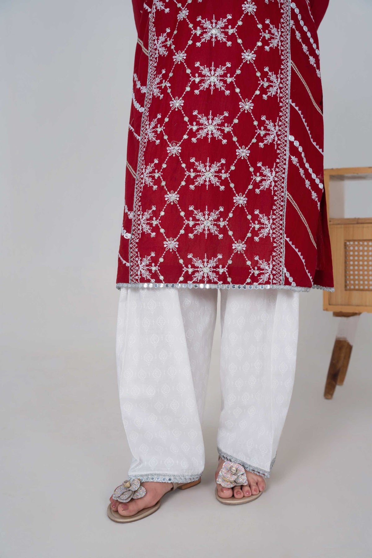 3 Piece - Embroided Lawn Suit