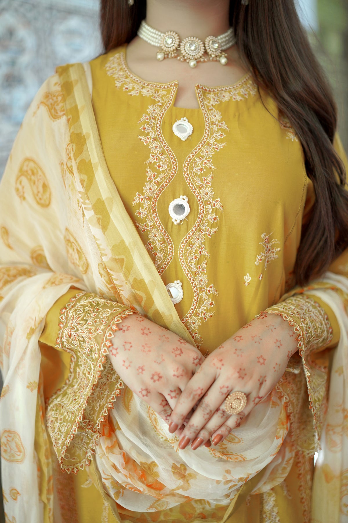 3 Piece - Embroided Lawn Suit