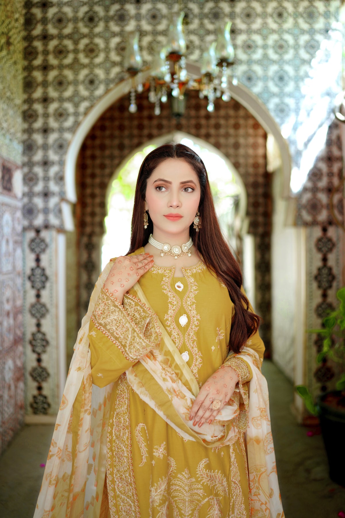 3 Piece - Embroided Lawn Suit