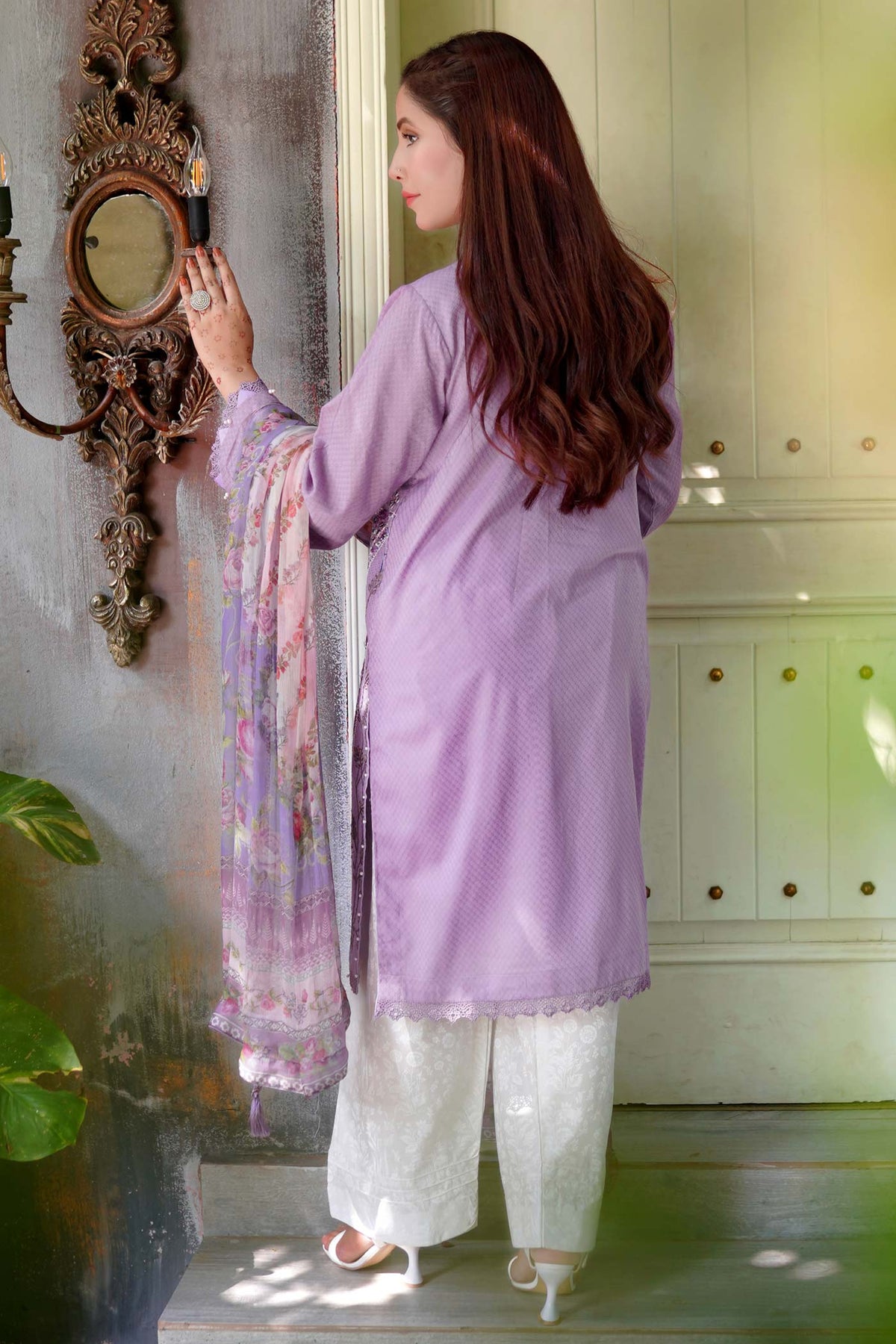 3 Piece - Embroided Lawn Suit