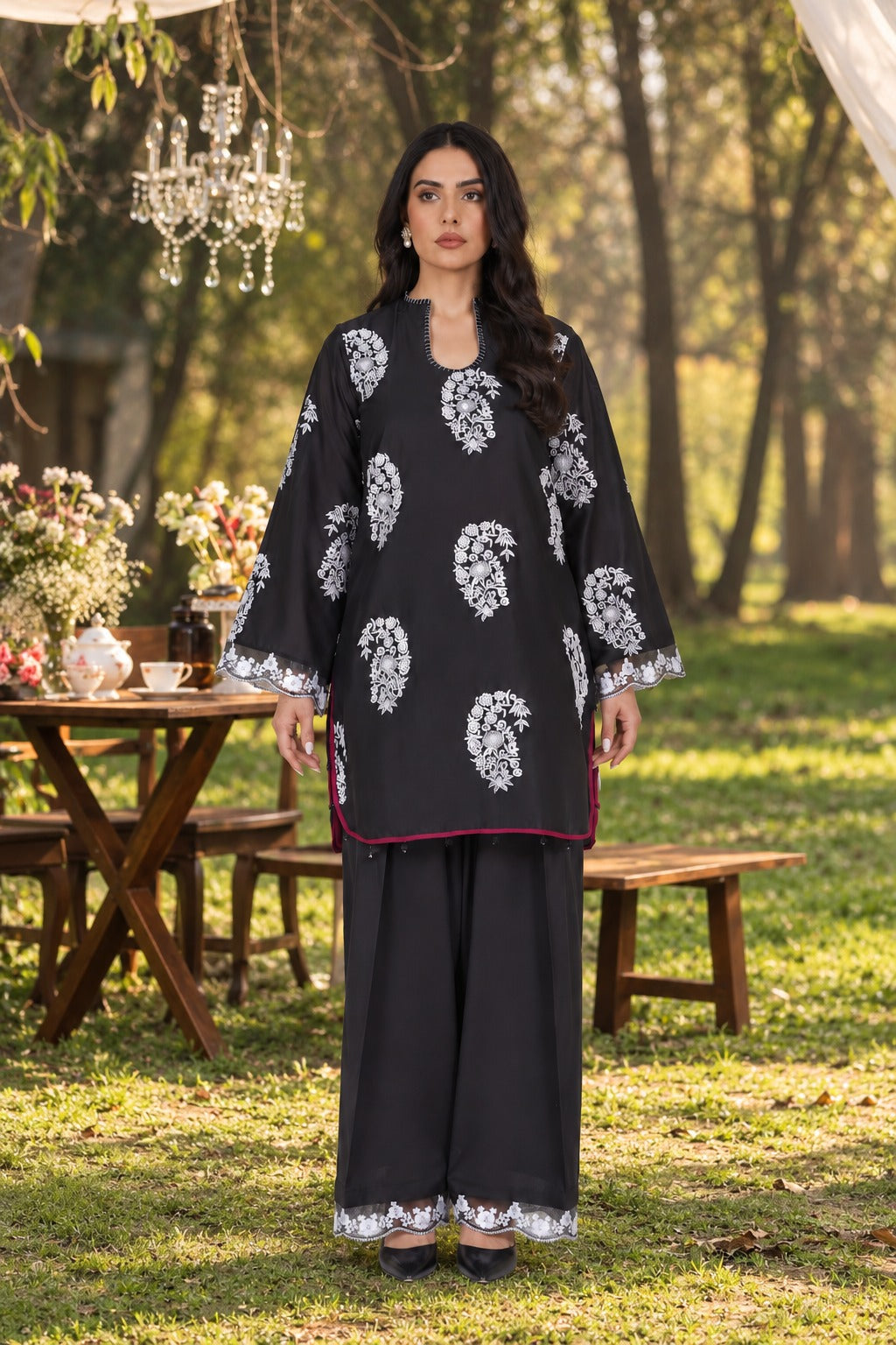 2 Piece - Embroided Lawn Suit