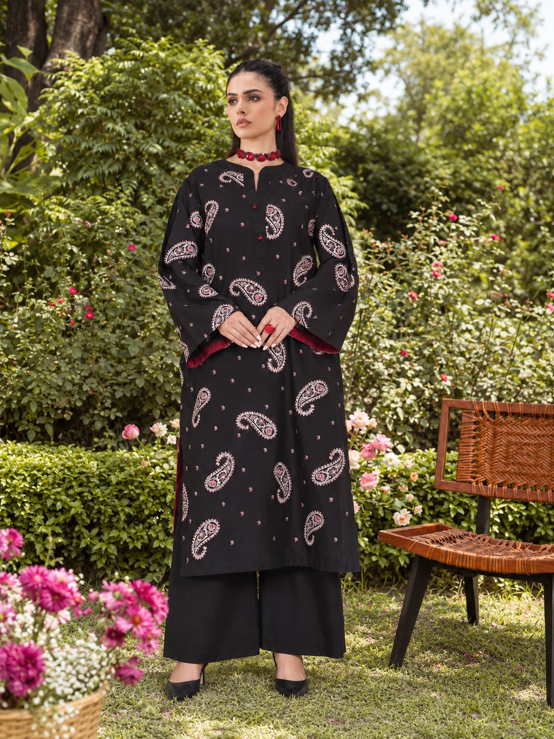 2 Piece - Embroided Lawn Suit