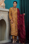 Mustard - Moksh by Aayra - Khaddar Unstitched Collection