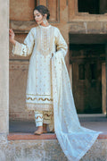 Aayra - D-03 Timid White Bahar e Nau Luxury Lawn Eid Unstitched